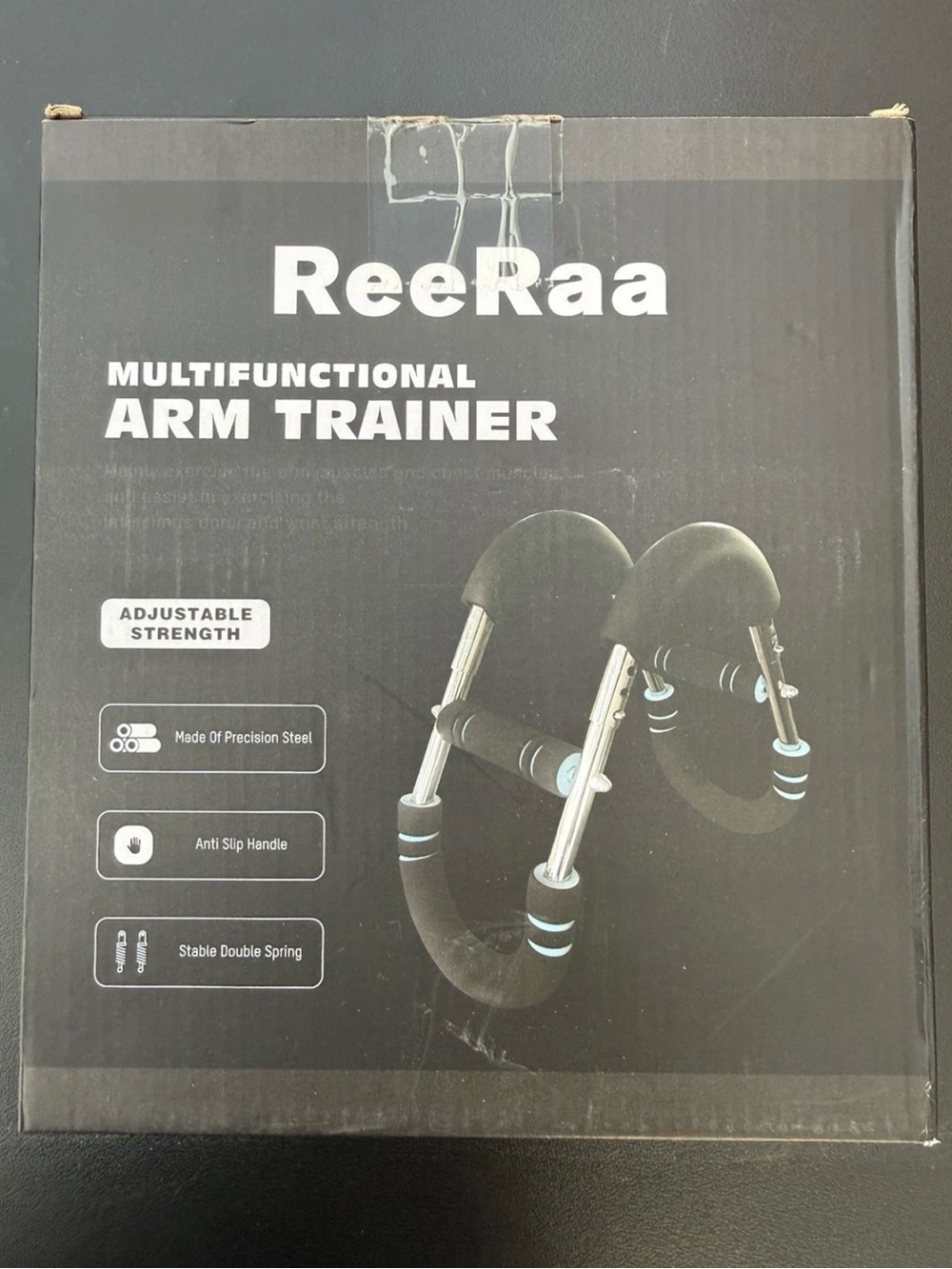 Multifunctional Arm Trainer - Black with Light Blue Accents